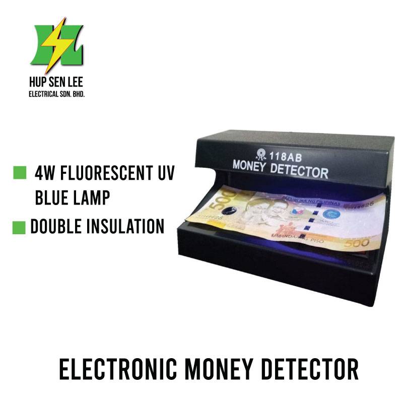 Electronic money detector
