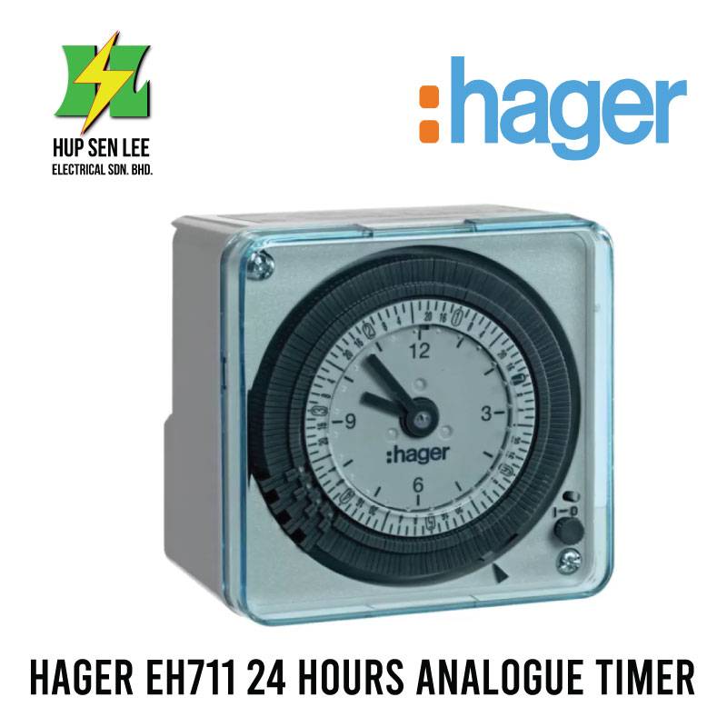 HAGER EH711 24 HOURS ANALOGUE TIMER