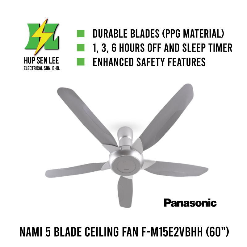 PANASONIC NAMI 5 BLADE CEILING FAN F 