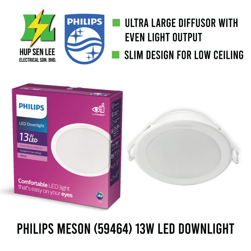 Philips Meson (59464) 13W LED Downlight